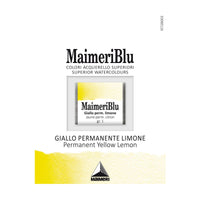 MAIMERI Blu Aquarellfarben Näpfchen 1,5 ml – Permanentgelb Zitrone