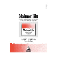 MAIMERI Blu Aquarellfarben Näpfchen 1,5 ml – Pyrrolrot