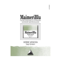 MAIMERI Blu Aquarellfarben Näpfchen 1,5 ml – Saftgrün