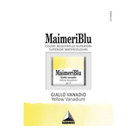 MAIMERI Blu Aquarellfarben Näpfchen 1,5 ml – Vanadiumgelb