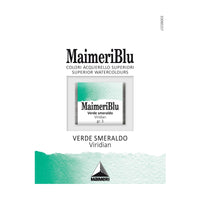 MAIMERI Blu Aquarellfarben Näpfchen 1,5 ml – Viridiangrün