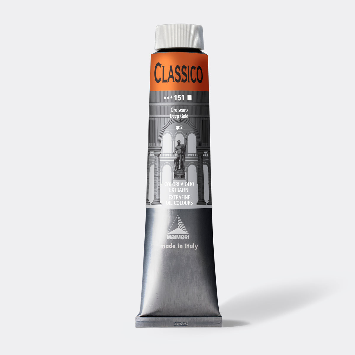 Feine Ölfarbe Maimeri Classico 200 ml – Dunkelgold