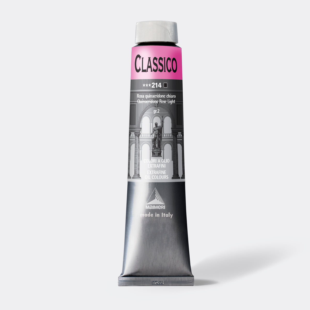 Feine Ölfarbe Maimeri Classico 200 ml – Chinacridonrosa Hell