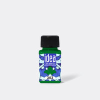 MAIMERI Keramikfarbe Idea Ceramica - 60 ml | verschiedene Farbtöne – Brillantgrün