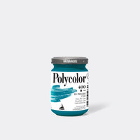 Acrylfarbe MAIMERI Polycolor 140 ml – Primärblau Cyan