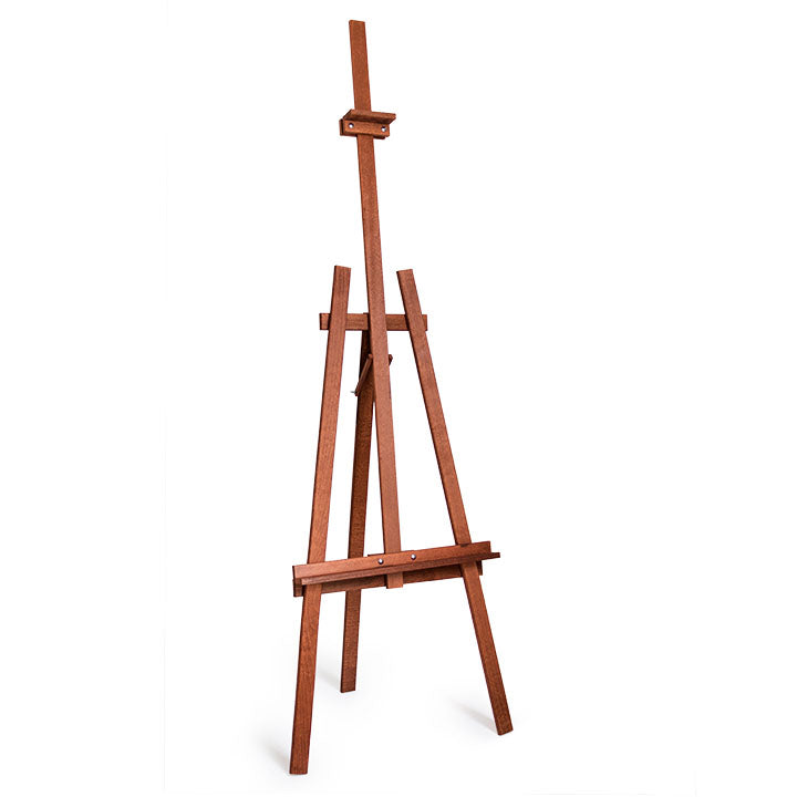 Akademische Atelier-Staffelei EKONOMY | verschiedene Farben | teak