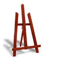 Tischstaffelei - 011M – Rot