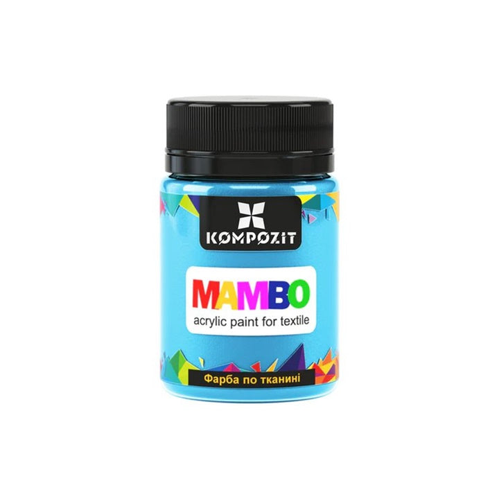 MAMBO Acrylfarbe für Textil und Leder 50 ml | verschiedene Farbtöne — Bild 18