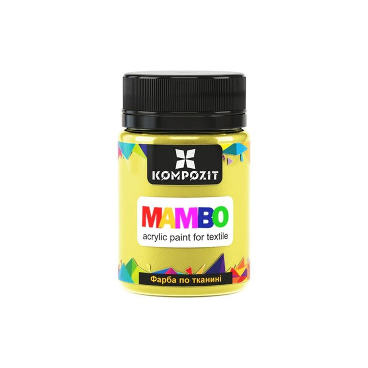 MAMBO Acrylfarbe für Textil und Leder 50 ml | verschiedene Farbtöne — Bild 4