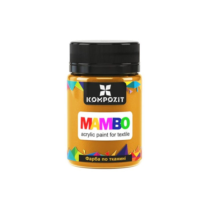 MAMBO Acrylfarbe für Textil und Leder 50 ml | verschiedene Farbtöne — Bild 7