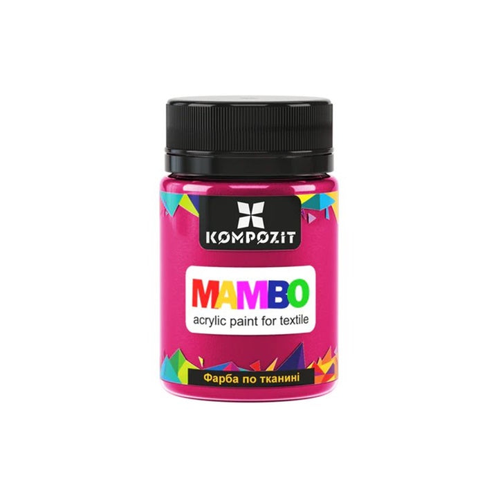 MAMBO Acrylfarbe für Textil und Leder 50 ml | verschiedene Farbtöne — Bild 10