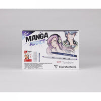 Manga Zeichen-Set CLAIREFONTAINE Manga Addict Tombow A5 - 50 Blatt