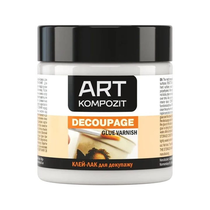 Kompozit Decoupage-Lack und Kleber matt | verschiedene Größen