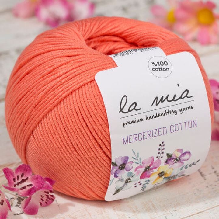 Mercerisierte Baumwolle La Mia 50 g | verschiedene Farben