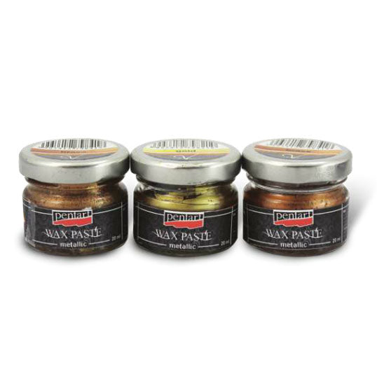 Metallische Wachspaste 20 ml – 4427 Silber