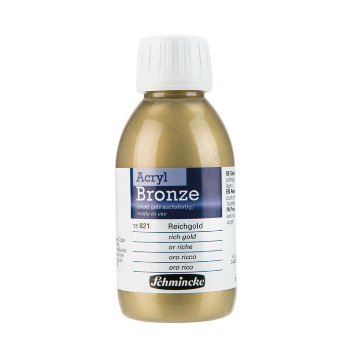 Schmincke Acryl-Bronze 150 ml | Metallic-Effektfarben — Bild 2