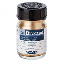 Schmincke Oil-Bronze Metall-Pigmentpulver 50 ml – 15 803 hellgold