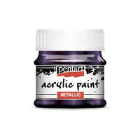 Metallic Acrylfarbe - 50 ml | verschiedene Farben — Bild 1