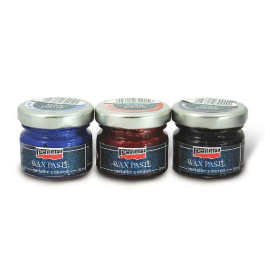 Metallische Wachspaste 20 ml | verschiedene Farben — Bild 1