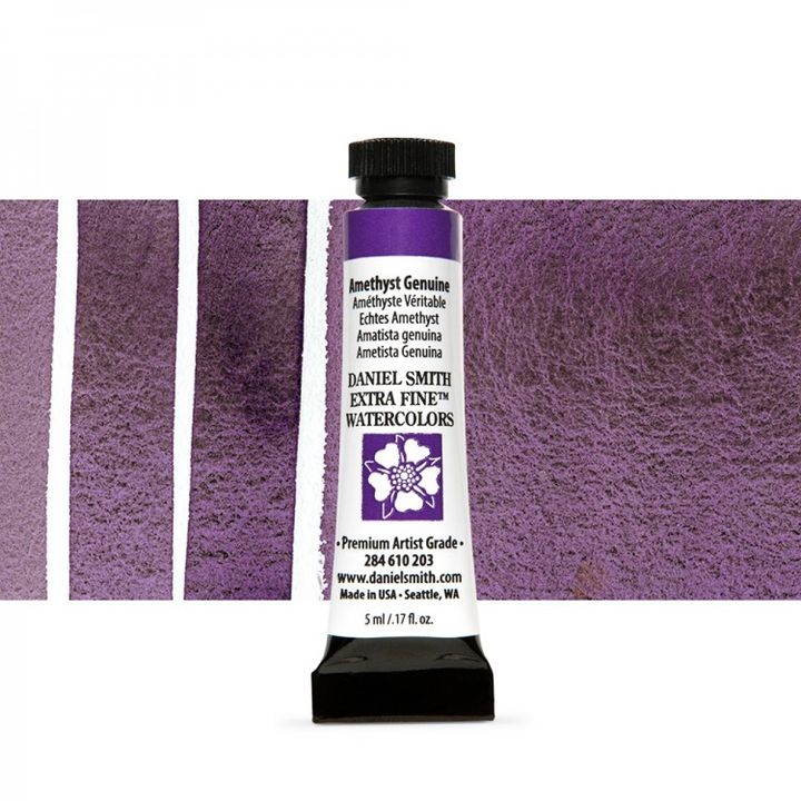 Daniel Smith Extra Fine PRIMATEK Mineral-Aquarellfarben | verschiedene Farbtöne | 203 Amethyst Genuine