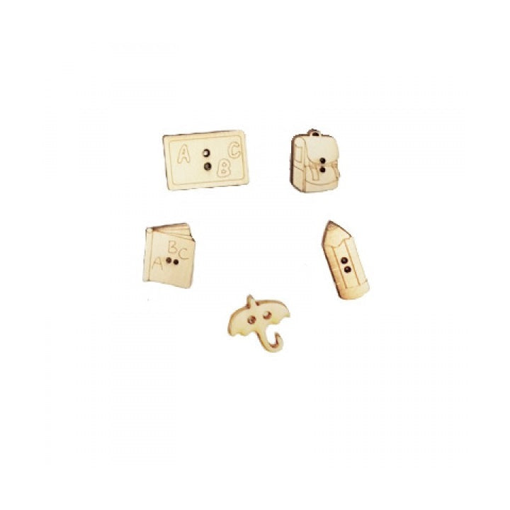 Miniatur-Holzknöpfe | verschiedene Sets — Bild 5