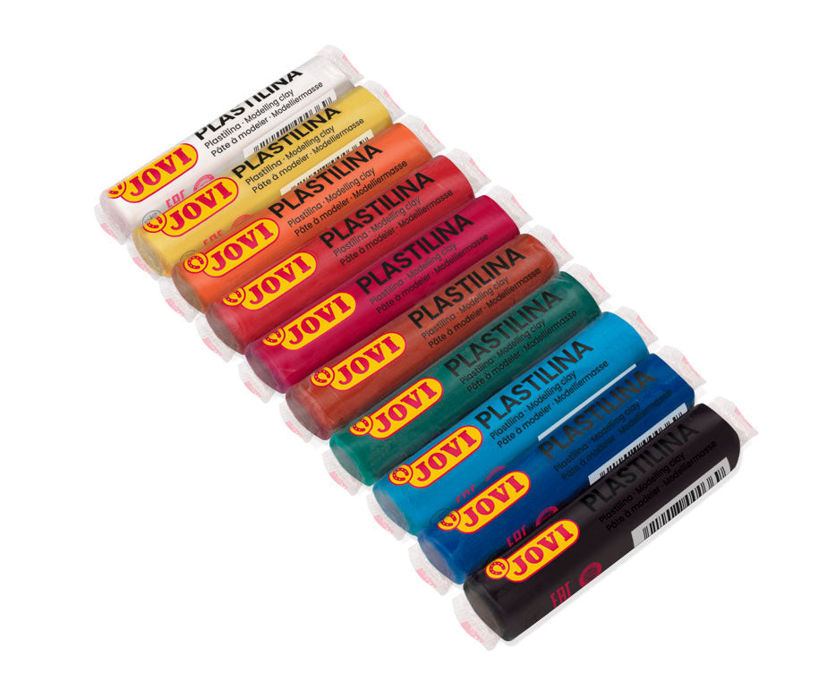 Modelliermasse-Set JOVI Knete 10 x 15 g