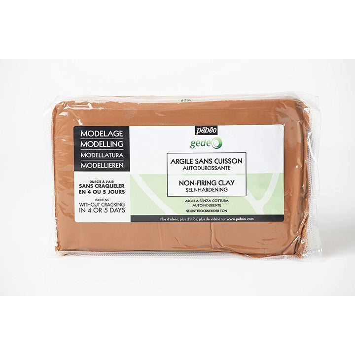 Pebeo Gedeo Modellierton 1,5 kg – terracota