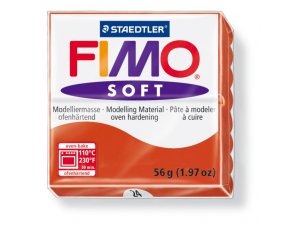 FIMO Soft Modelliermasse ofenhärtend - 56 g | verschiedene Farben | 24 - Rot