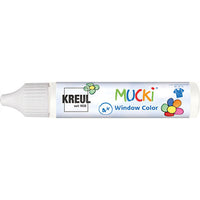 MUCKI Fensterfarbe 29 ml | verschiedene Farbtöne | 24402 weiß