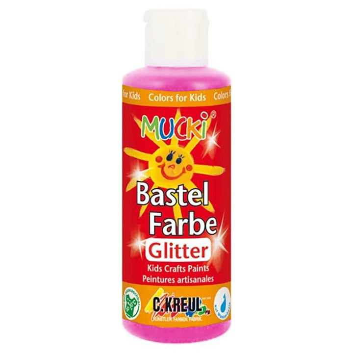 MUCKI Glitzerfarben für Kinder in verschiedenen Farben 80 ml | ARTMIE