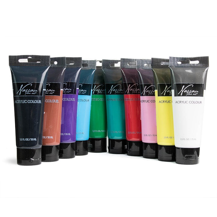 Nassau Fine Art Acrylfarbe in der 75 ml Tube für Künstler | ARTMIE