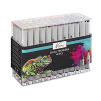 Nassau Fine Art Alkoholmarker Set 48-teilig in Kunststofftasche | ARTMIE