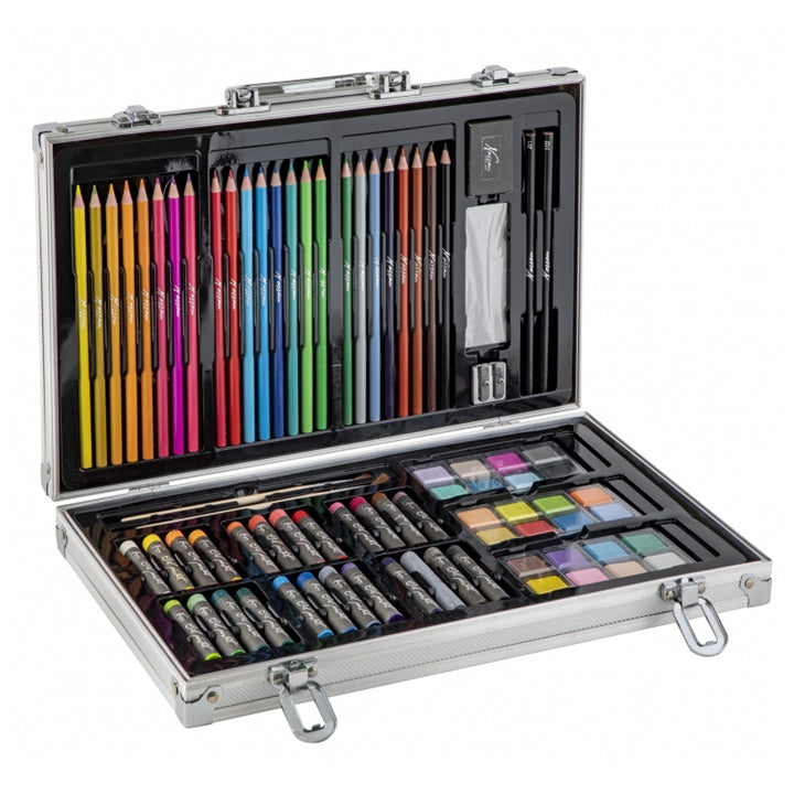Nassau Fine Art Künstlerset mit 79 Teilen im Metallkoffer | ARTMIE