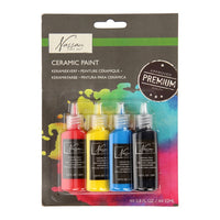 Nassau Fine Art Porzellanfarben-Set 4 x 22 ml für Glas und Porzellan | ARTMIE