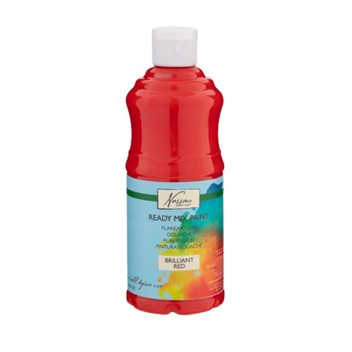 Nassau Gouachefarben in der 500 ml Flasche für Künstler | ARTMIE