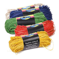 Naturbast Raffia 50g in verschiedenen Farben für Bastelprojekte | ARTMIE