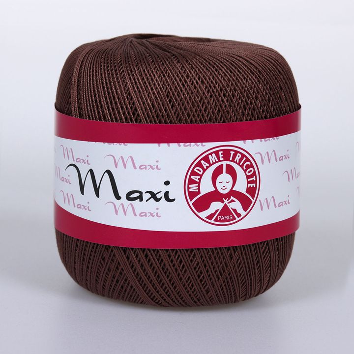Madame Tricote Paris Maxi-Baumwollgarn | verschiedene Farben | 4655 Braun
