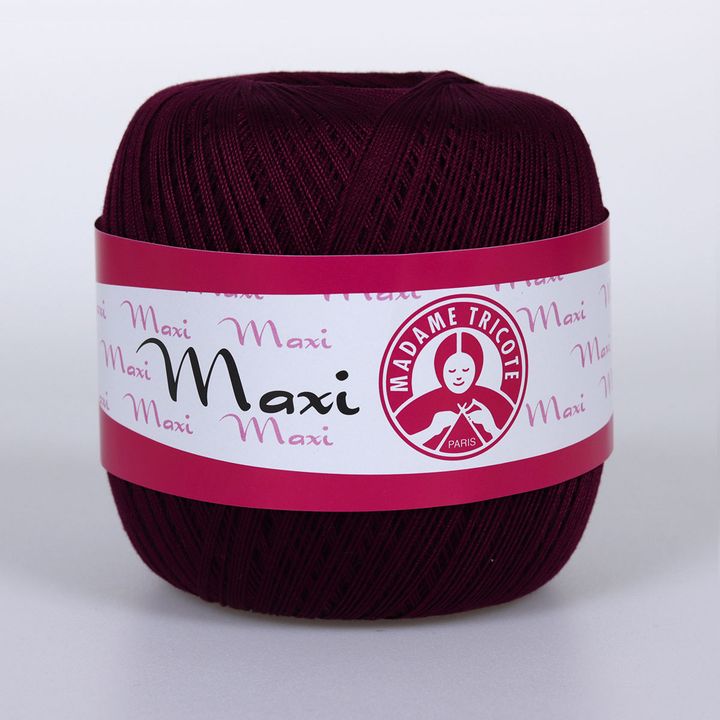 Madame Tricote Paris Maxi-Baumwollgarn | verschiedene Farben | 5537 Pflaume
