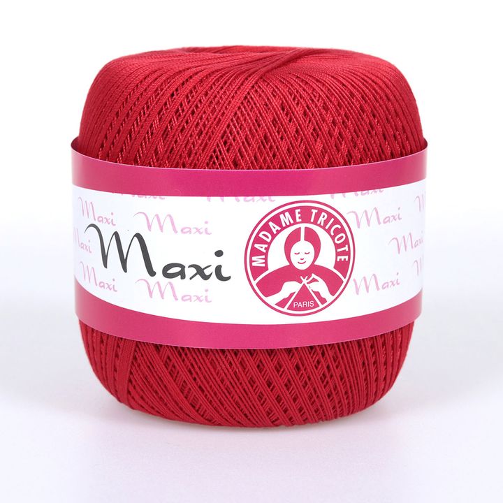 Madame Tricote Paris Maxi-Baumwollgarn | verschiedene Farben | 6328 Rot