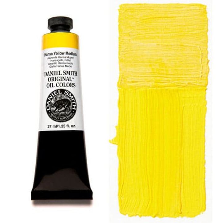 Daniel Smith Original Ölfarben 37 ml | verschiedene Farbtöne | 032 Hansa žltá Medium