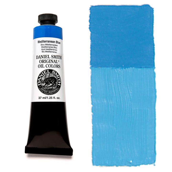 Daniel Smith Original Ölfarben 37 ml | verschiedene Farbtöne | 043 Mediterranean modrá