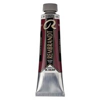Sortiment der Rembrandt Ölfarben in verschiedenen Farbtönen und 40 ml Gebinden.
