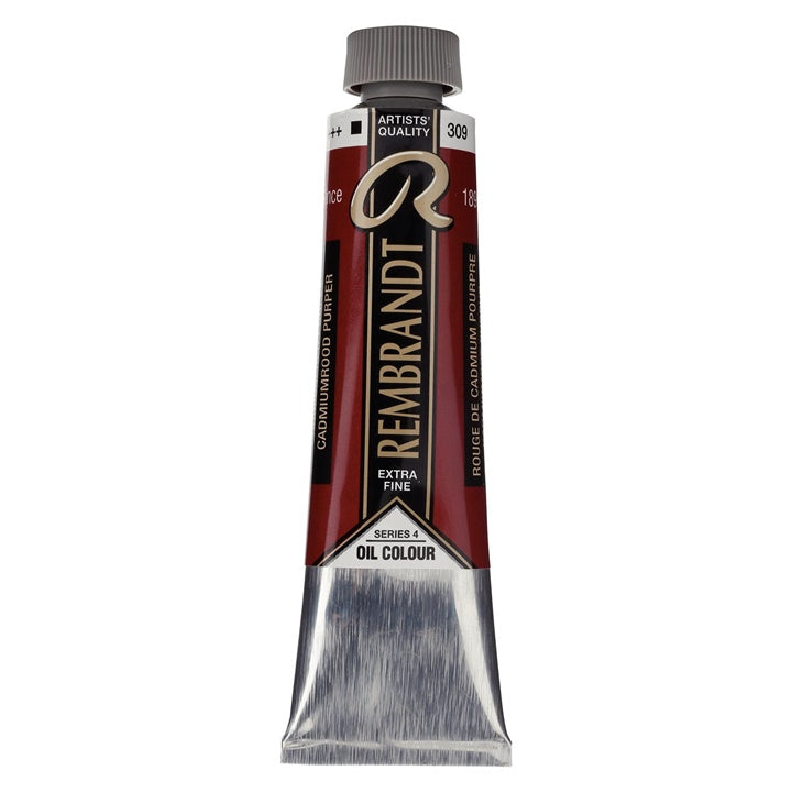 Rembrandt Ölfarbe 40 ml mit höchster Lichtechtheit und intensiver Pigmentkonzentration.