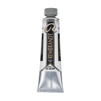 Sortiment der Rembrandt Ölfarben in verschiedenen Farbtönen und 40 ml Gebinden.