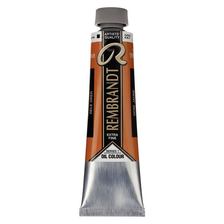 Rembrandt Ölfarbe 40 ml mit höchster Lichtechtheit und intensiver Pigmentkonzentration.