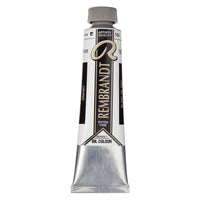 Sortiment der Rembrandt Ölfarben in verschiedenen Farbtönen und 40 ml Gebinden.