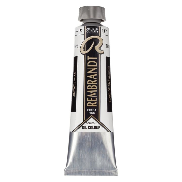 Rembrandt Ölfarbe 40 ml in Nahaufnahme mit brillantem Farbton.