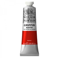 Winsor & Newton Griffin Alkyd schnelltrocknende Ölfarbe 37 ml | verschiedene Töne | CADMIUM Rot hell HUE