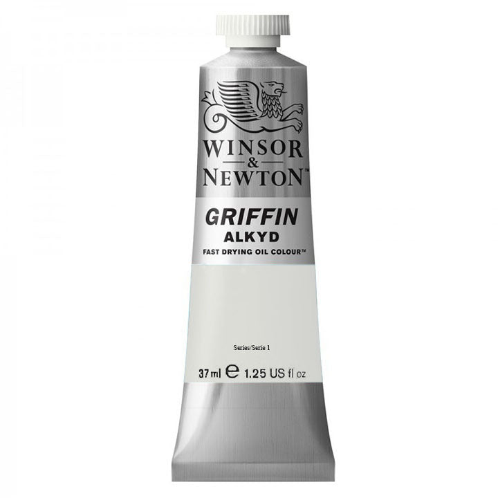 Winsor & Newton Griffin Alkyd schnelltrocknende Ölfarbe 37 ml | verschiedene Töne | Titandioxid-Weiß