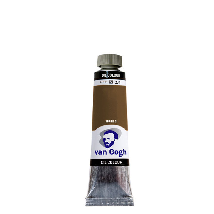 Van Gogh Ölfarbe 40 ml – 40 brillante Farbtöne | 234-siena prírodná
